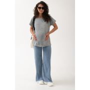 джинсы ПАЛАЦЦО y616 с разрезами